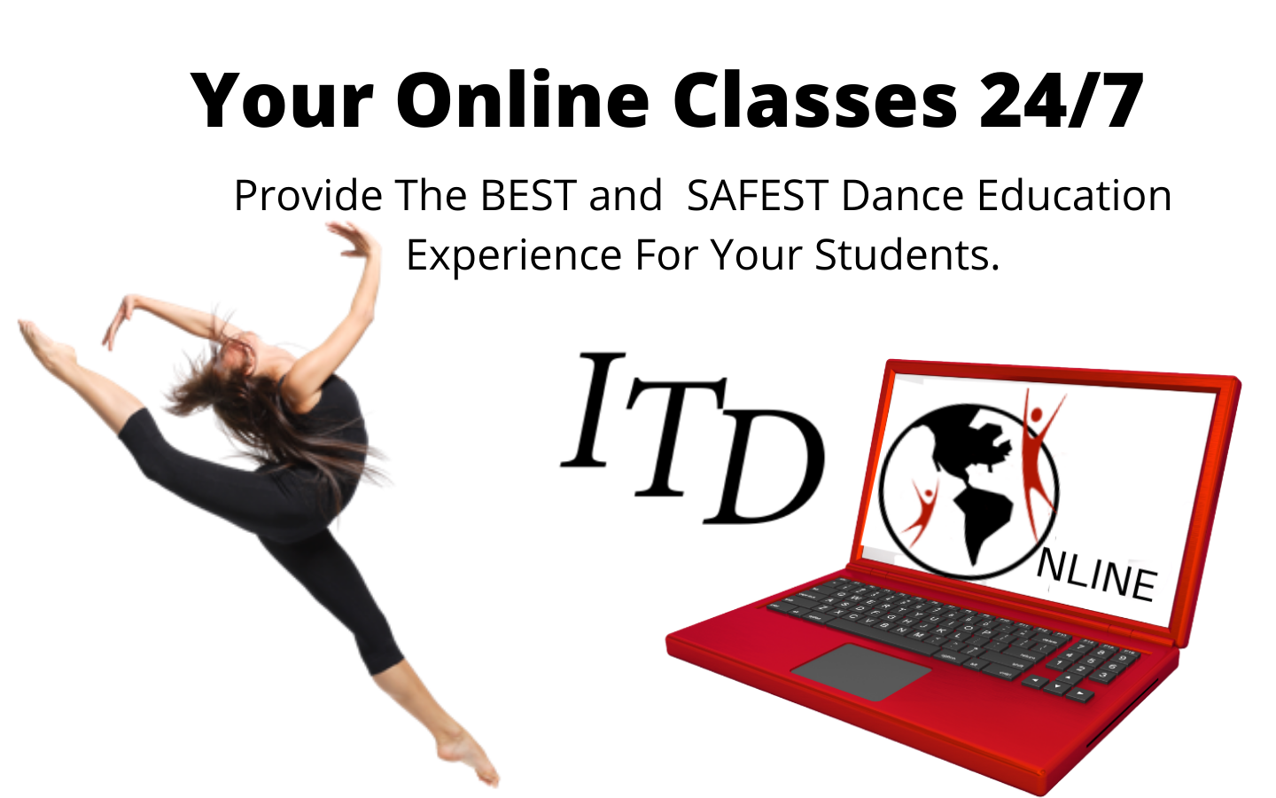 I Teach Dance Online Banner